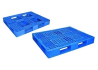 Pallet accatastabile blu della plastica di griglia dei pallet di plastica industriali degli accessori del supermercato di grande capacità