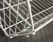 Canestri di stoccaggio di cavo dell'angolo dell'esposizione del supermercato/cesti metallici metallici del metallo
