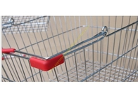 Stackable And Wire Hand  Shopping Basket , Durable Metal Shopping Basket