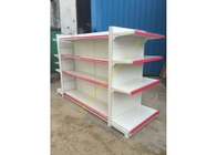 Double - sided Supermarket Display Shelving Rack , Retail Shelving System