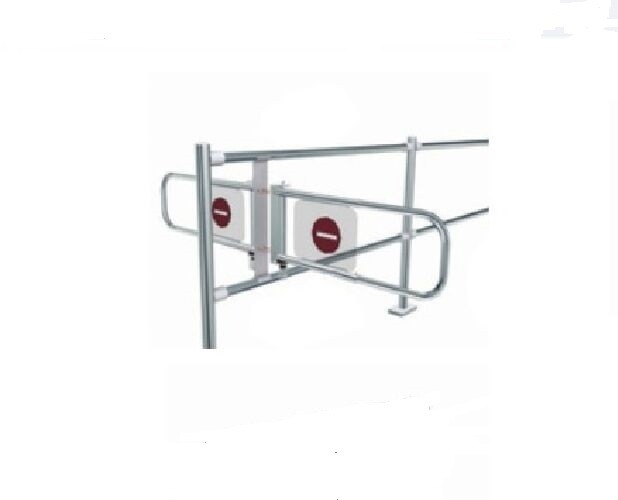 Automatic Manual Swing Turnstile Gate For Supermarket / Double Swing Gate